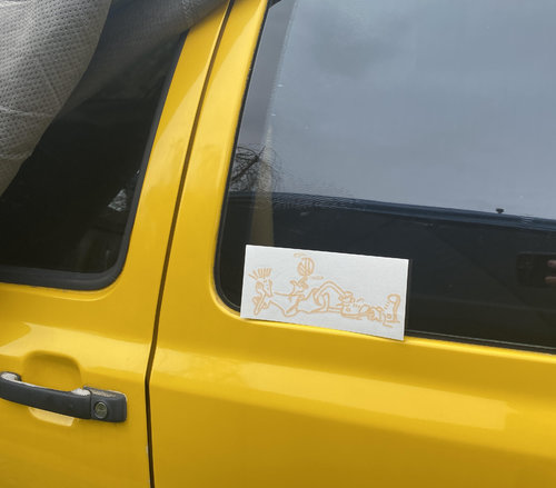 fido dido car stickers