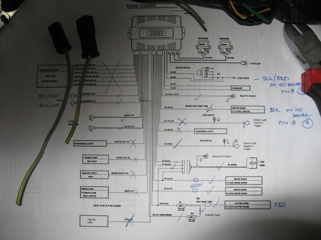 How To Fit And Wire Up A Toad Ai606 Alarm Amp Immobiliser